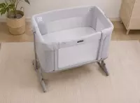 Chicco Next2Me Forever bolalar karavoti  Ash Grey rangi
