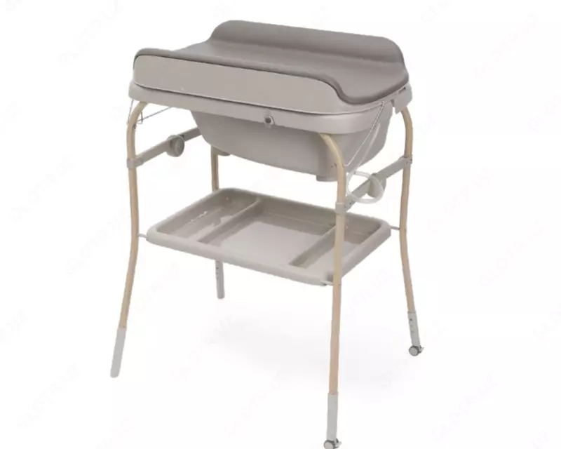 Chicco Soft Bubble Armonia taglik almashtirish stoli va bolalar vannachasi  0–3 oylik  Scandinavian rangi