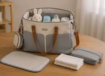 Jikel — Сумка для подгузников (Diaper Bag), цвет Grey