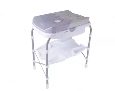 Jikel Ripple Bath & Changing Table vannacha va taglik almashtirish stoli  Grey rangi