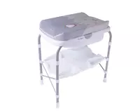 Jikel Ripple Bath & Changing Table vannacha va taglik almashtirish stoli  Grey rangi