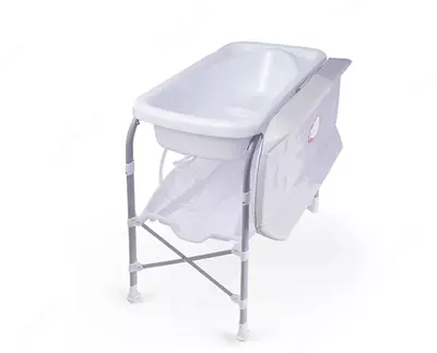   Jikel Ripple Bath & Changing Table vannacha va taglik almashtirish stoli  Grey rangi