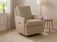 Jikel — Luna elektr reklayner mexanizmli emizish kreslo-tebratgichi  Latte rangi