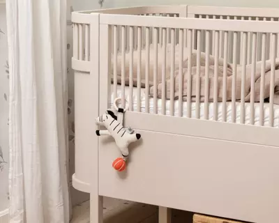  Sebra — Детская кроватка Bed  Baby & Jr.  цвет Birchbark Rose CHICCOBABY.UZ