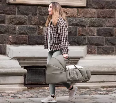 Sebra — 3 tasi 1 da bolalar uyachasi, Dark Olive rangi