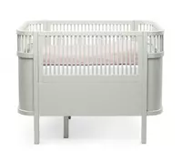  Sebra — Детская кроватка-трансформер Baby & Jr.  цвет Mist Green CHICCOBABY.UZ