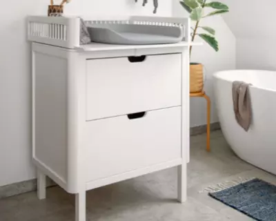 Sebra — Пеленальный столик, цвет Classic White