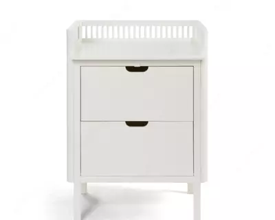 Sebra — Пеленальный столик, цвет Classic White