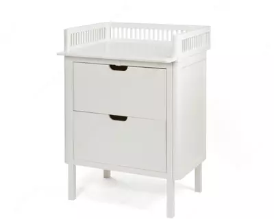 Sebra — Пеленальный столик, цвет Classic White