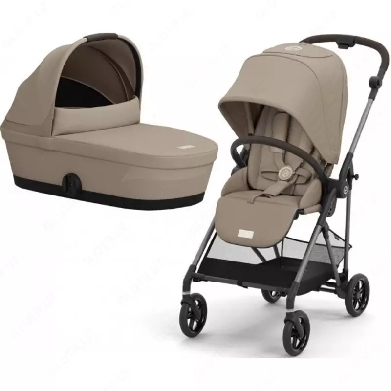 Cybex Melio Carrycot beshigi, Almond Beige (bej)