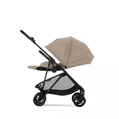 Коляска Cybex Melio Carbon, цвет Almond Beige (бежевый)