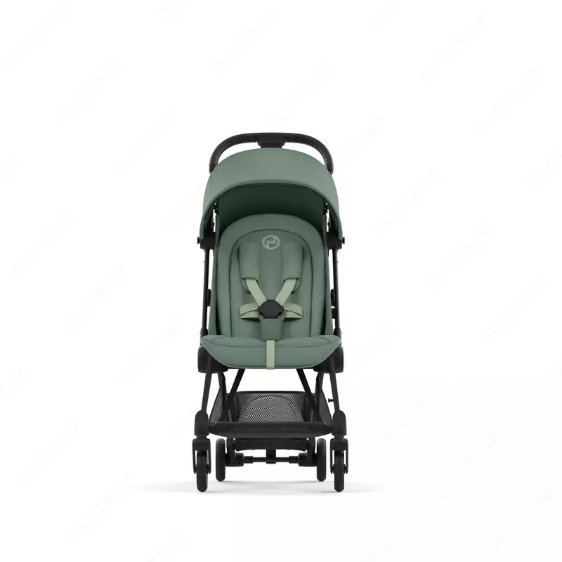 Коляска Cybex Coya, цвет Matt Black / Leaf Green
