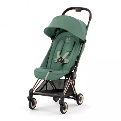 Коляска Cybex Coya, цвет Rosegold / Leaf Green