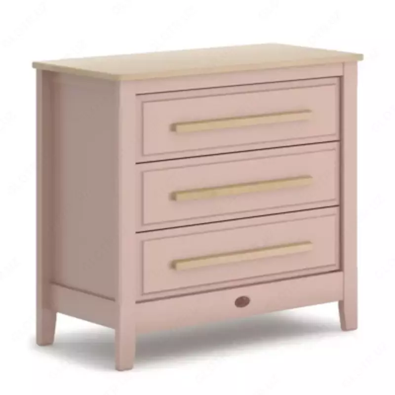 Комод Boori Clovelly с 3 ящиками, цвет Cherry & Almond (розовый с миндальным)