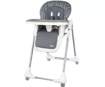 Jikel — Tron Highchair, стульчик для кормления — холодный серый