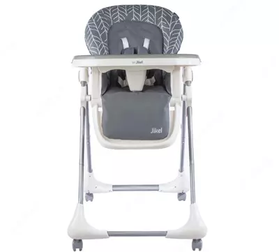 Jikel — Tron Highchair, стульчик для кормления — холодный серый