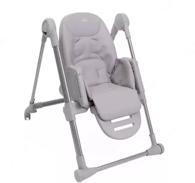 CHICCO POLLY ARMONIA, СТУЛЬЧИК ДЛЯ КОРМЛЕНИЯ, 0–3 ГОДА, STEEL