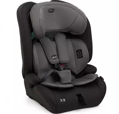 CHICCO GRO-UP I-SIZE — 76–150 sm uchun avtomobil o‘rindig‘i, PURE BLACK