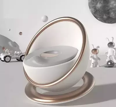 MINI PANDA SPACE TOLLY — bolalar tuvagi, bronza rang