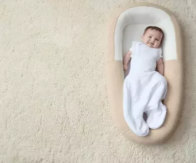 Кокон переноска SLEEP TIGHT BREATHABLE BED, 0–8 ЛЕТ, HAZEL