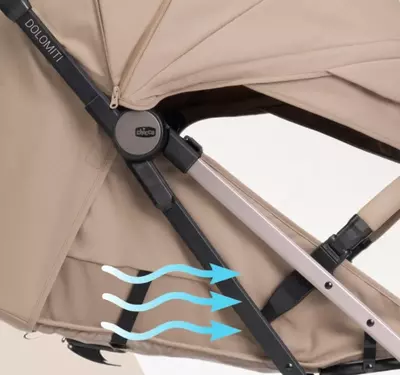 CHICCO DOLOMITI STR — bolalar aravachasi, 0 oy–4 yosh, DUNE