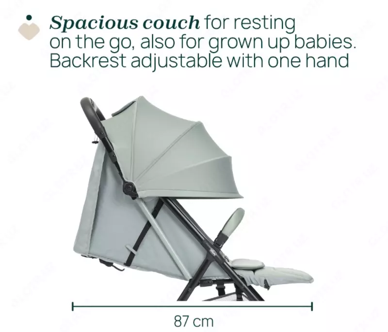 CHICCO TAORMINA — bolalar aravachasi, 0 oy–4 yosh, SAGE