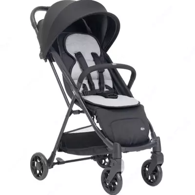 CHICCO TAORMINA STR — bolalar aravachasi, 0 oy–4 yosh, CHARCOAL