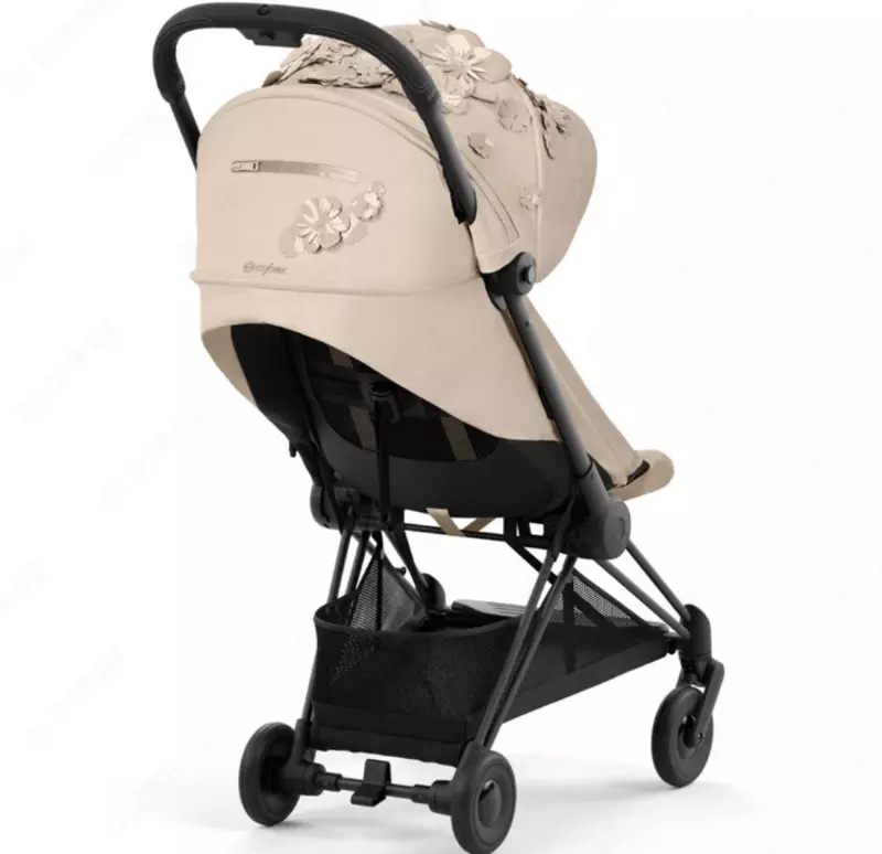 Коляска Cybex — Coya MattBL FE SFLO, SIMPLY FLOWERS, БЕЖЕВЫЙ