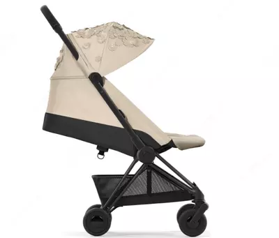 Коляска Cybex — Coya MattBL FE SFLO, SIMPLY FLOWERS, БЕЖЕВЫЙ