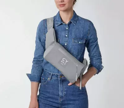 Переноска для малыша Cybex — Coya Carrier Thunder Grey, светло-серый