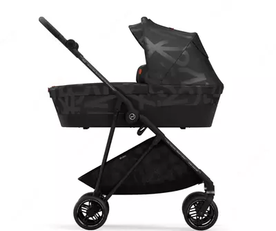 Коляска Cybex — Melio Street B Real Black, чёрный