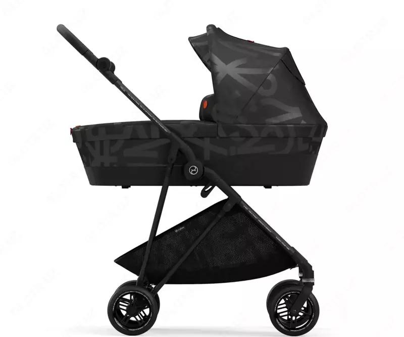 Коляска Cybex — Melio Street B Real Black, чёрный