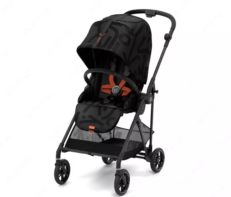 Коляска Cybex — Melio Street B Real Black, чёрный