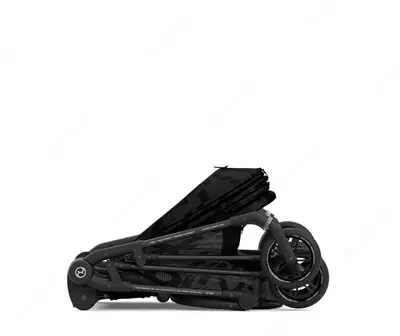 Коляска Cybex — Melio Street B Real Black, чёрный
