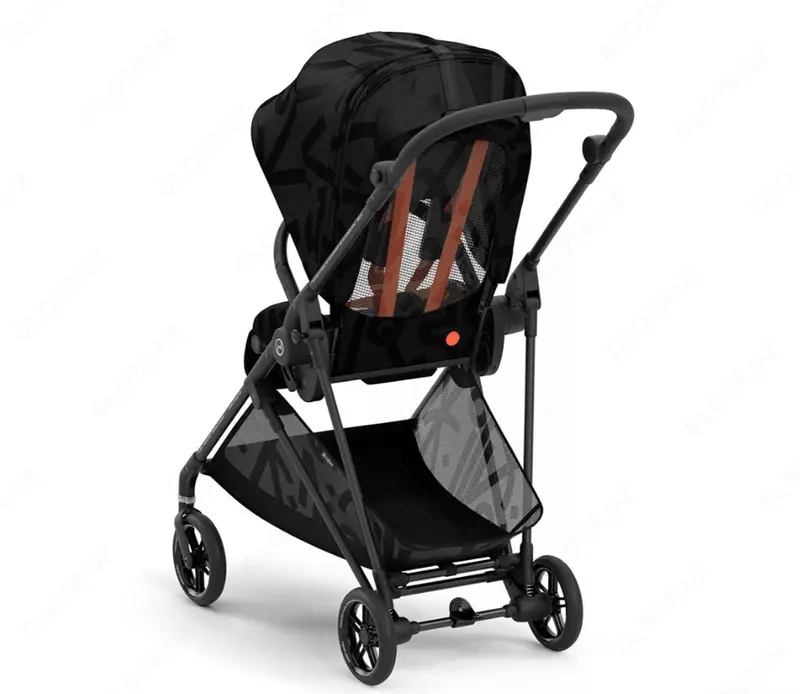 Коляска Cybex — Melio Street B Real Black, чёрный