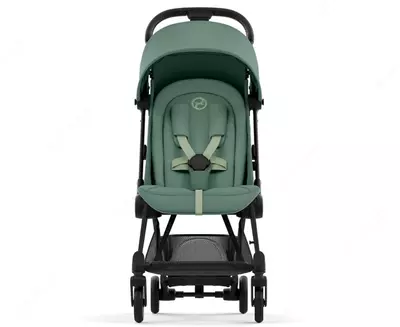 Коляска Cybex — Coya Matt Black Leaf Green, тёмно-зелёный