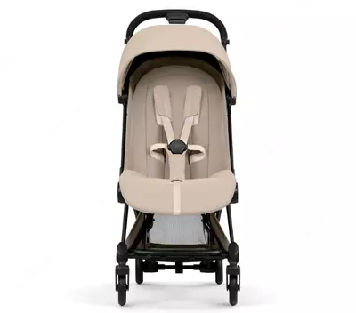 Коляска Cybex — Coya Matt Black/Cozy Beige, бежевый