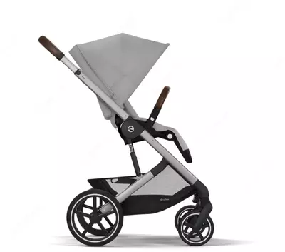 Коляска Cybex — Balios S Lux SLV B Stone Grey, средне-серый