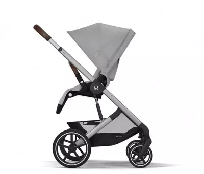 Коляска Cybex — Balios S Lux SLV B Stone Grey, средне-серый