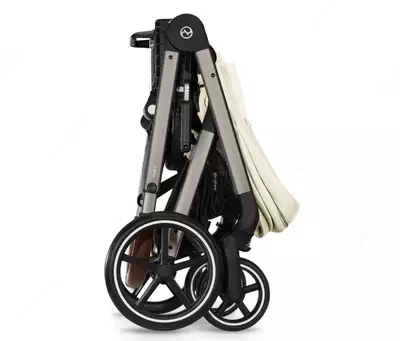 Коляска Cybex — Balios S Lux TPE Seashell Beige, светло-бежевый