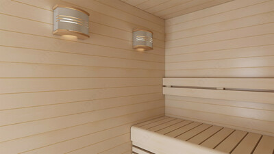 Стальной светильник