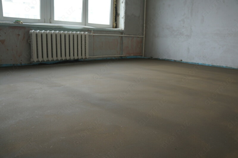 Устройство высококачественого бетонного пола / водонепроницаемой стяжки кровли с Кальматроном