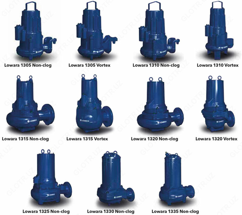  Канализационные насосы Lowara - 