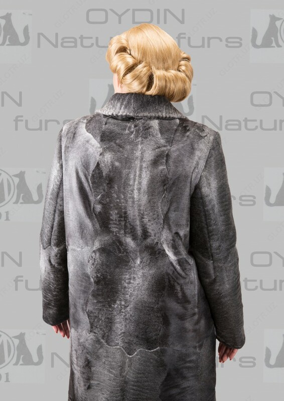 Шуба из афганского каракульчи