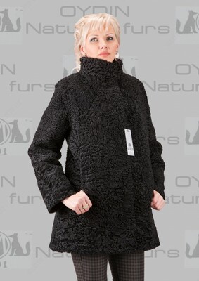 2 971 900.6 so'm / donadan Qora qorako&#39;ldan qisqa mo&#39;ynali palto