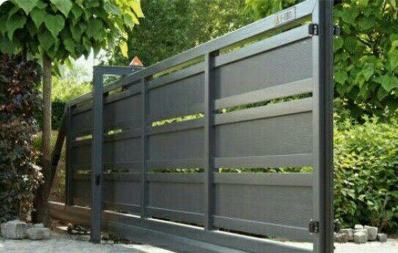 Современные откатные (раздвижные) ворота