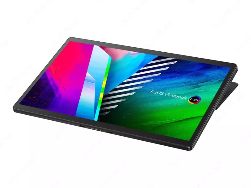 Ноутбук ASUS Vivobook 13 Slate OLED (Intel Pentium Gold N6000/ DDR4 4GB/ SSD 256GB/ 13.3 OLED FHD/ Intel UHD Graphics/ No DVD/ Win11/ RU) Black (T3300KA-LQ032W)+ ASUS повербанк в подарок