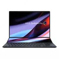 Ноутбук ASUS Zenbook Pro Duo (Intel Core i7-13700H/ DDR5 16GB/ SSD 1TB Gen4/ 14.5"OLED WQXGA+/ScreenPad 12.7"/ 6GB GF RTX4050/W11H/ RU) Tech Black (90NB10X2-M003C0 / UX8402VU-P1036W) - от {0} сум