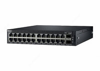 Интеллектуальный управляемый коммутатор Dell Networking Х1026 (24x1GbE and 2x10GbE SFP+ ports)