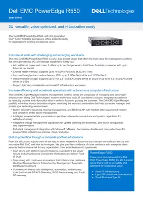 Цена по запросу Сервер Dell EMC PowerEdge R550 | 16x2